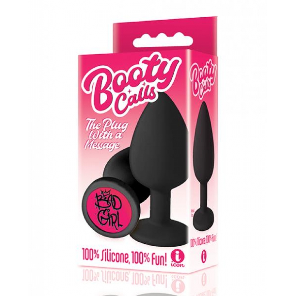 The 9's Booty Calls Bad Girl Plug - Black