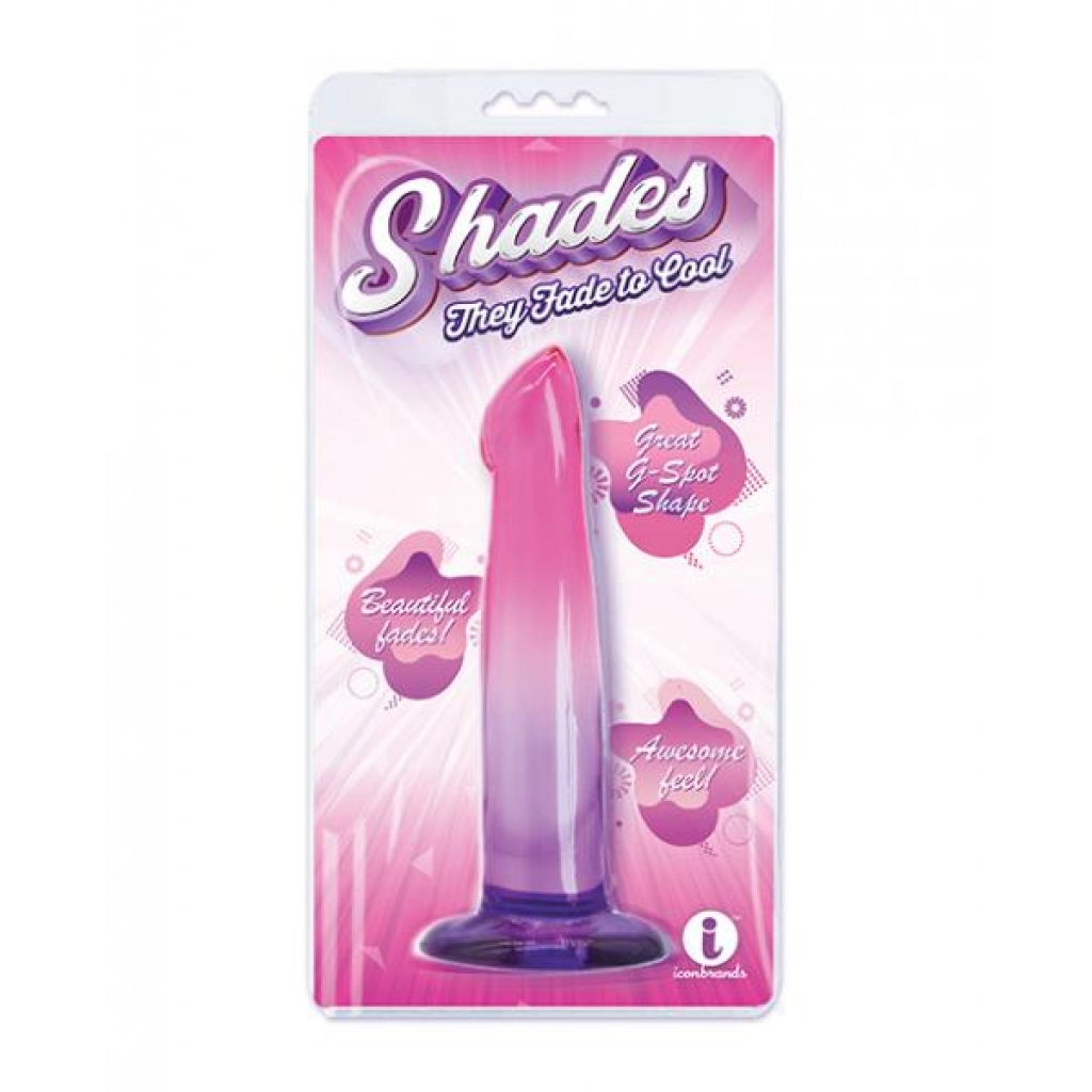 Shades Jelly Tpr Gradient Dong - Small - Pink/Purple