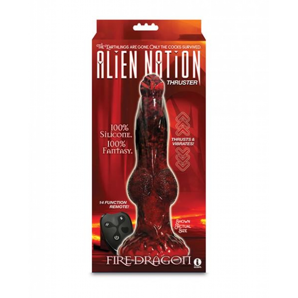 Alien Nation Thrusting Fire Dragon - Icon Brands Inc