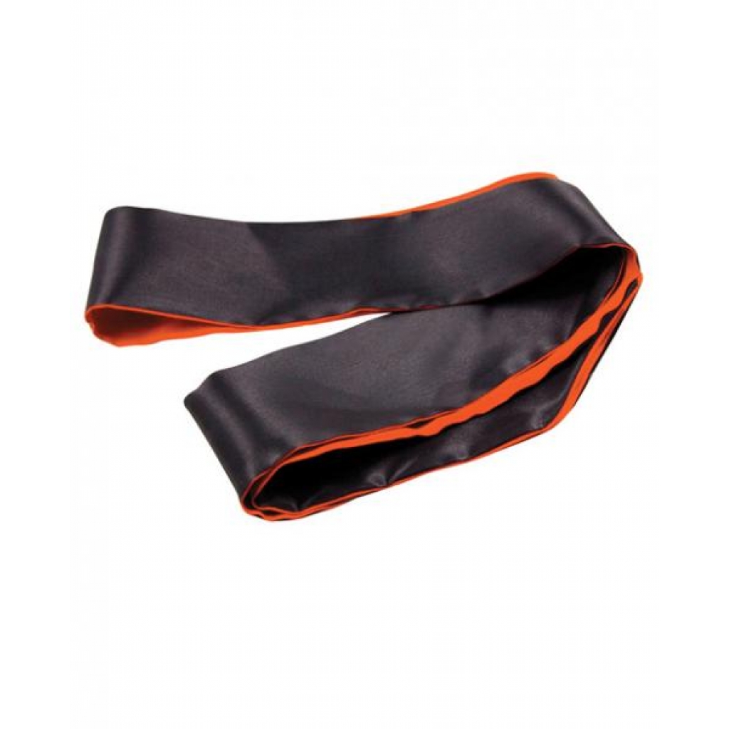 Orange Is The New Black Satin Sash Reversible Blindfold