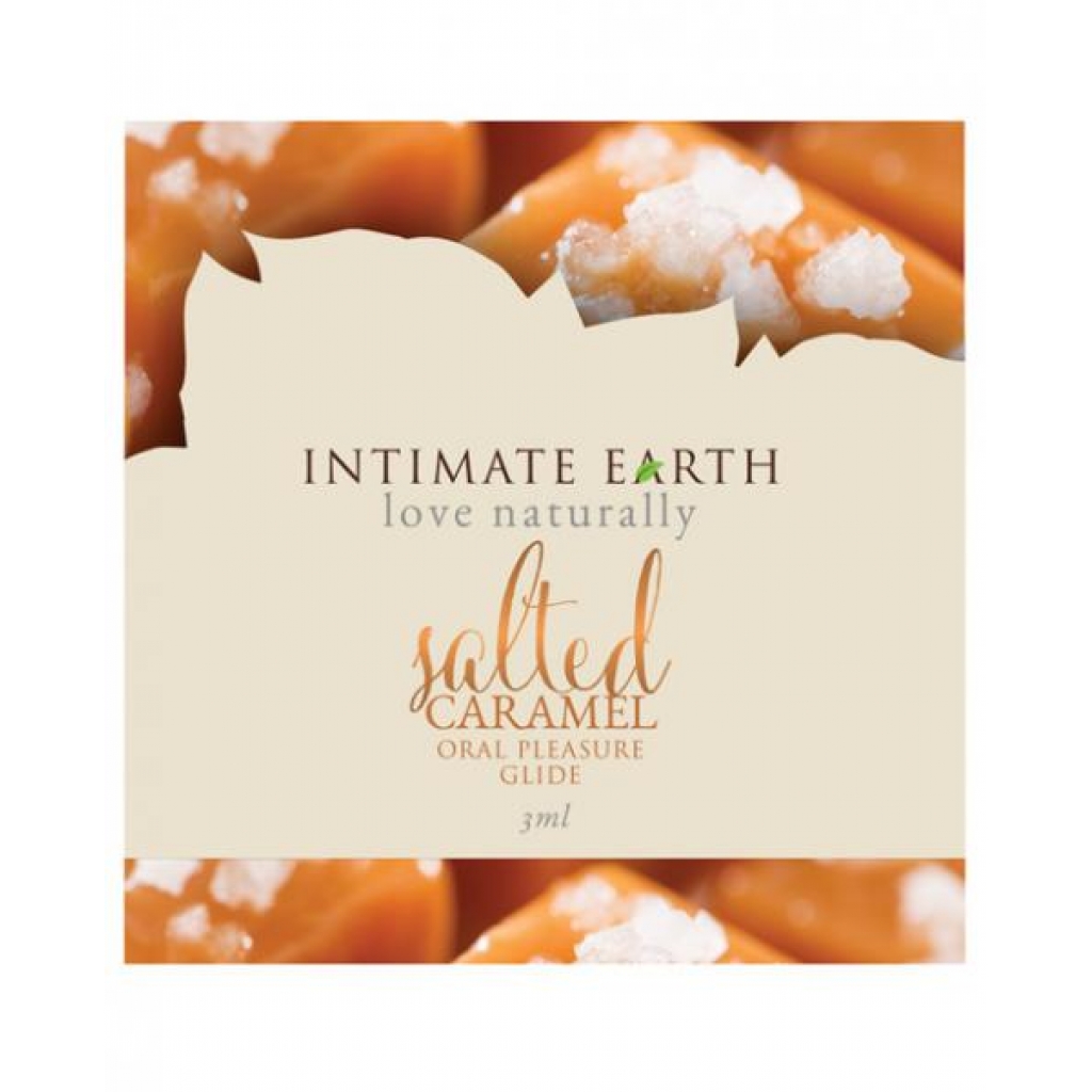 Intimate Earth Salted Caramel Flavored Glide Foil .10oz