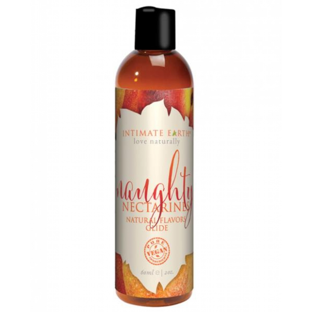 Intimate Earth Natural Flavors Glide - 60ml Naughty Nectarines