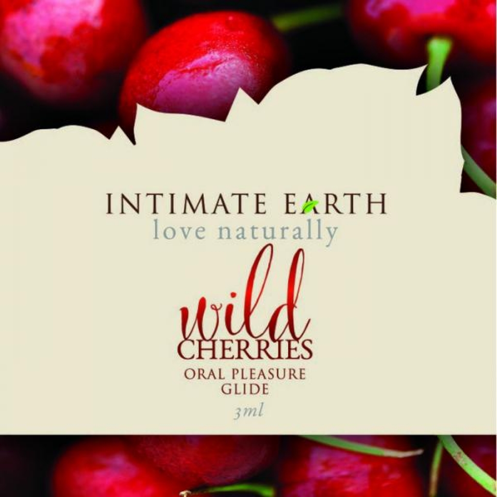 Intimate Earth Wild Strawberries Lubricant - Foil 0.10 oz