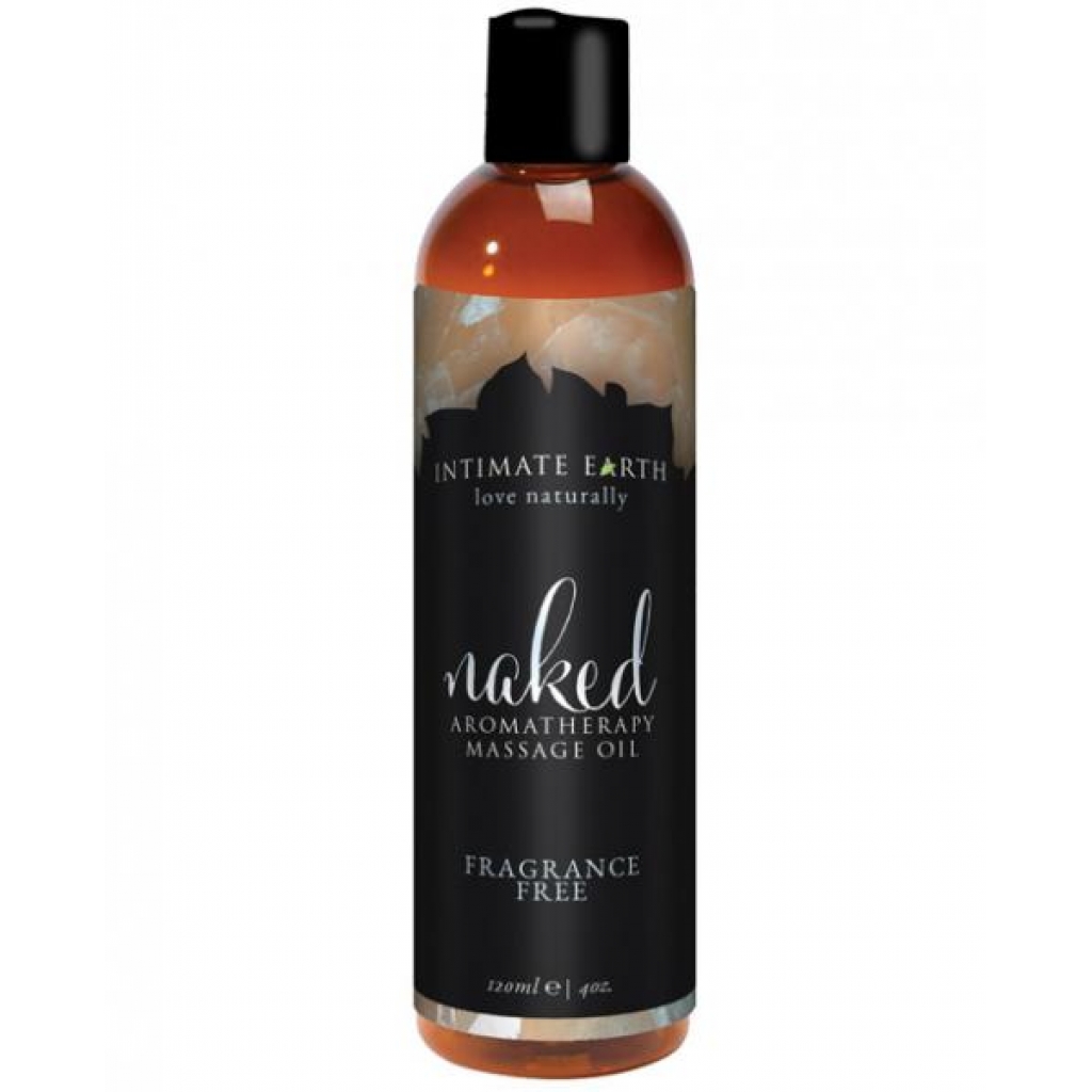 Intimate Earth Naked Massage Oil - 4 Oz