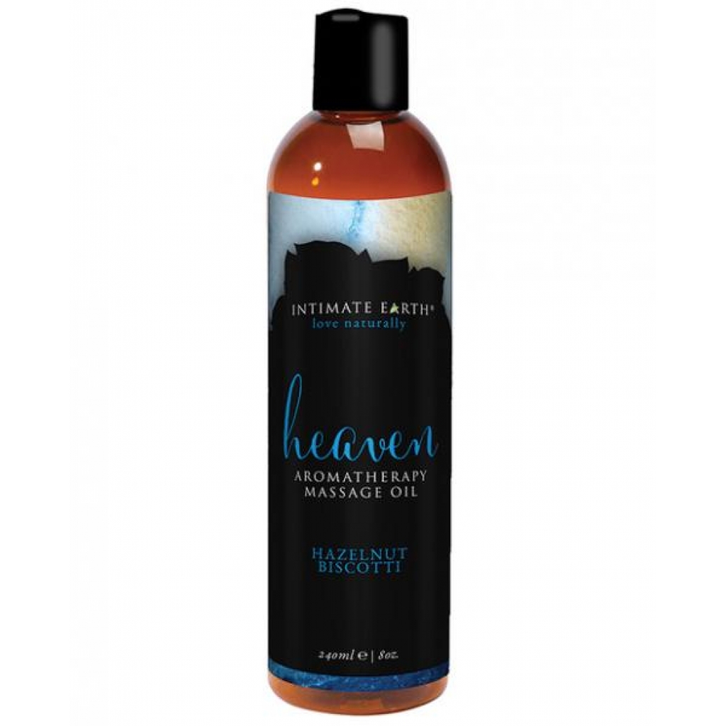 Intimate Earth Heaven Hazelnut Biscotti Massage Oil - 8oz