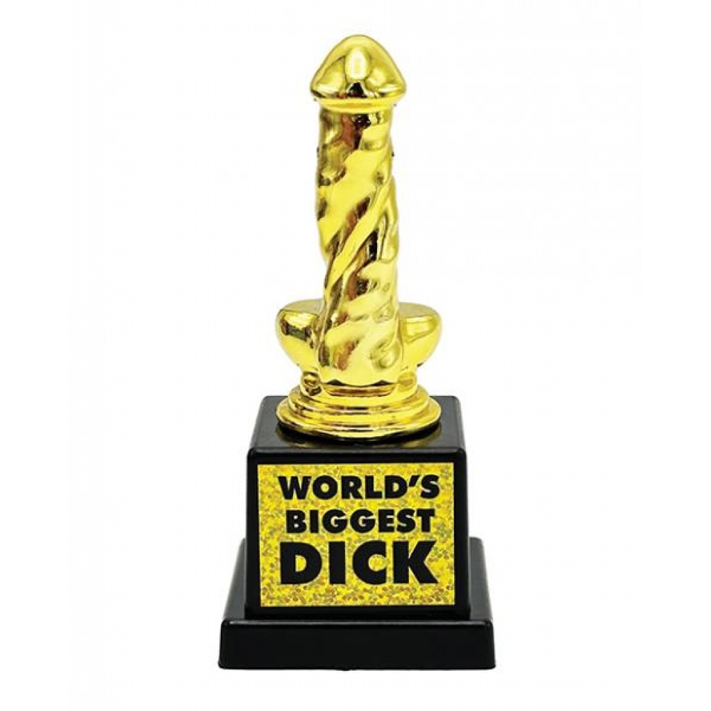 World's Biggest Dick Trophy - Hilarious Adult Gift