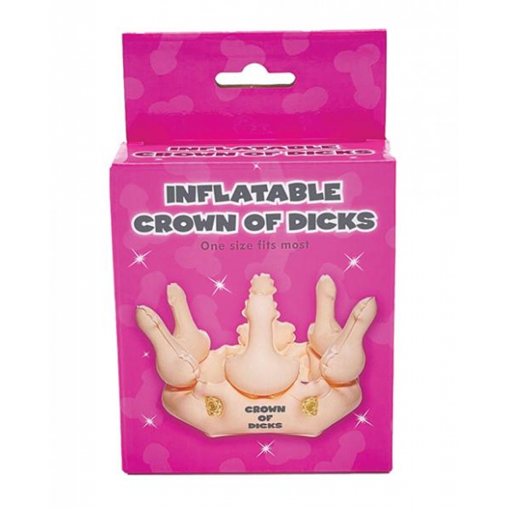 Inflatable Crown of Dicks - Fun Party Accessory