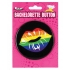 3 Inches Bachelorette Button - Rainbow Lips