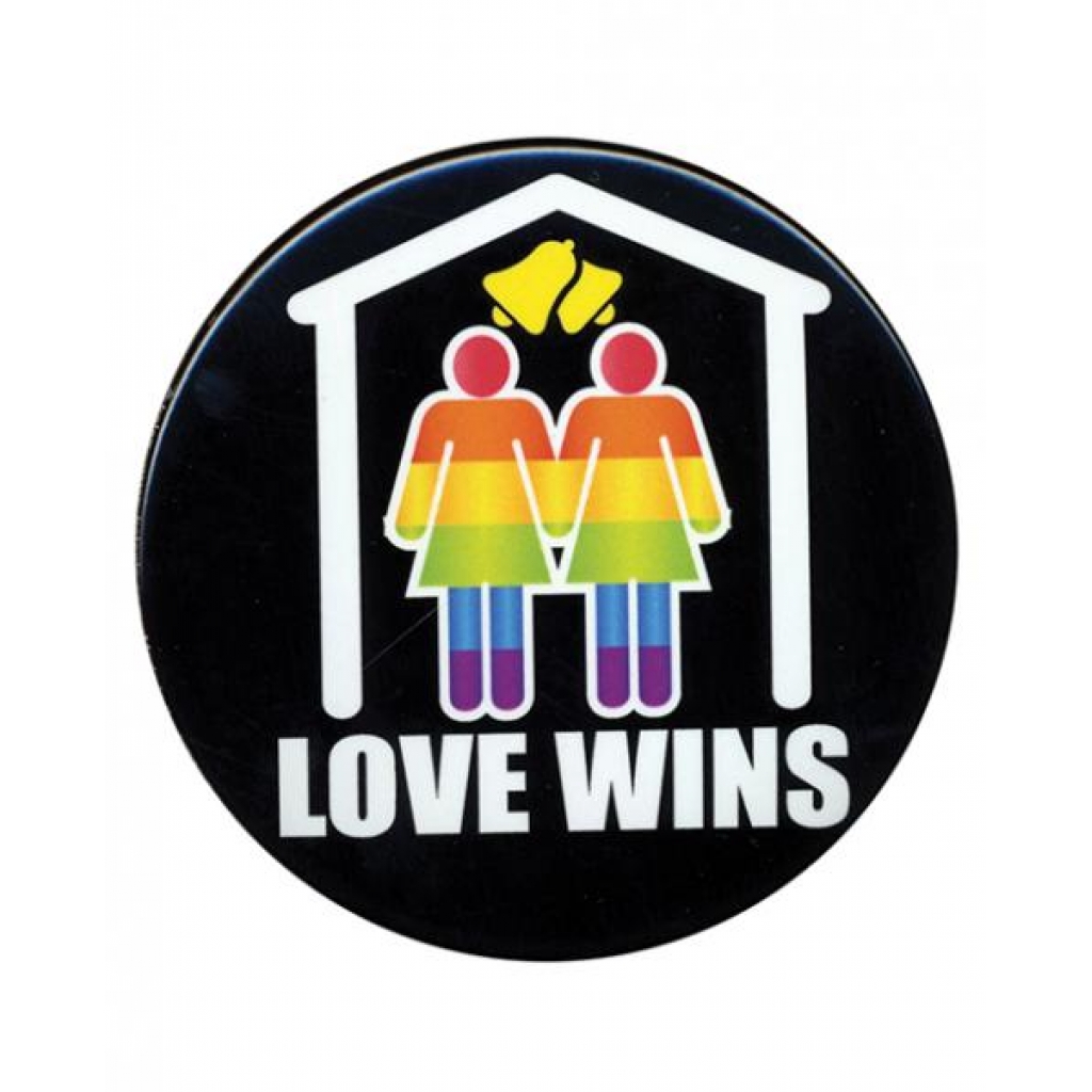 3 inches Bachelorette Button - Celebrate Love Wins