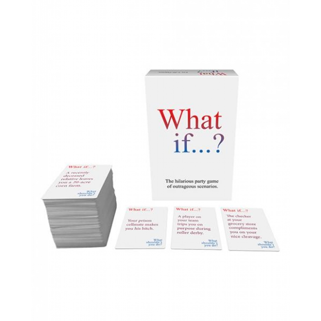 What If? Outrageous Scenario Playing Cards