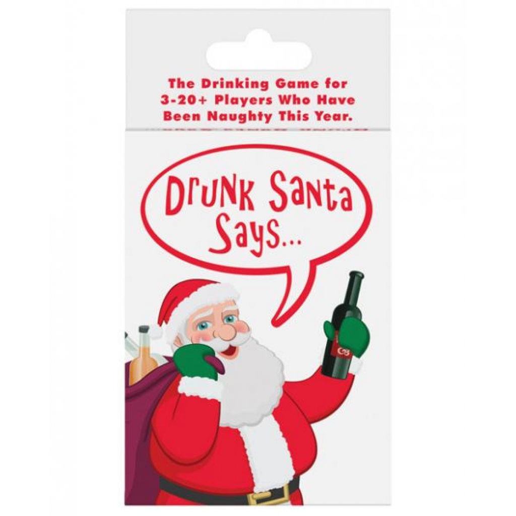 Drunk Santa Says Card Game