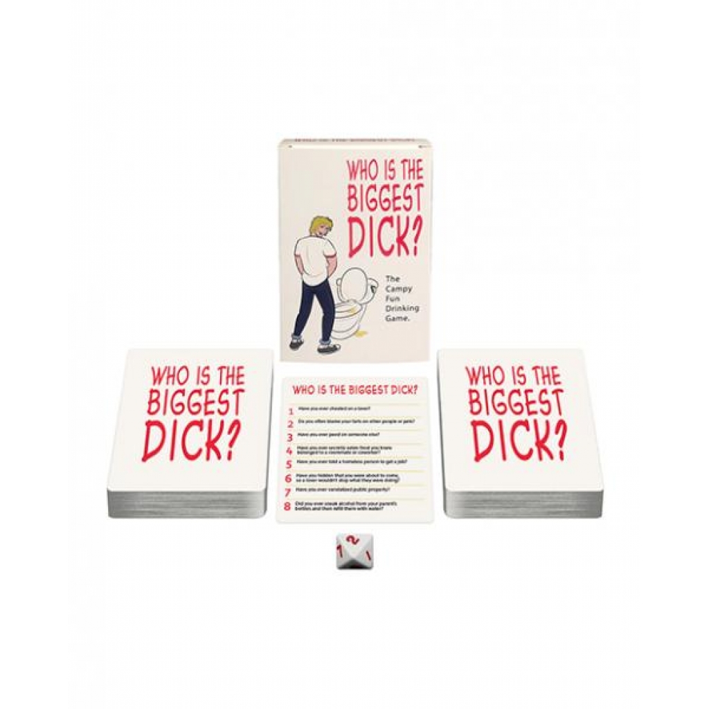 Who's The Biggest Dick? Card Game