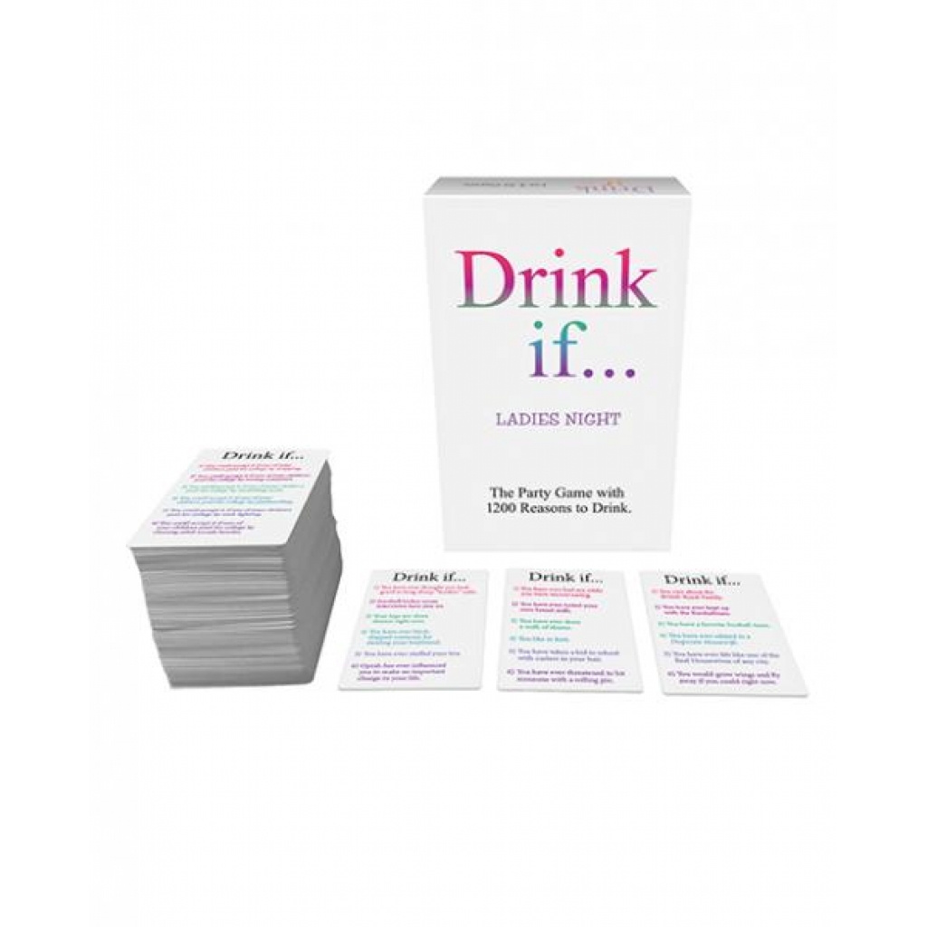 Drink If... Ladies Night Card Game - Fun and Engaging