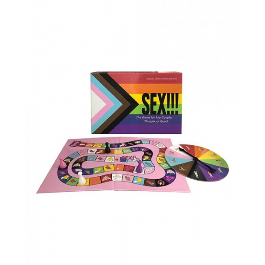 Exciting Sex!!! Board Game for Couples and Thruples