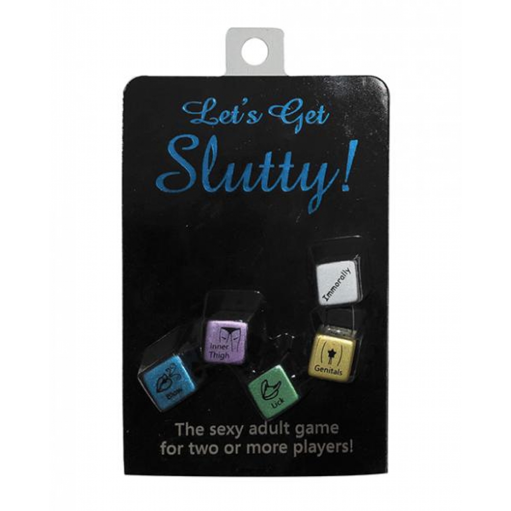 Let's Get Slutty Adult Foreplay Dice