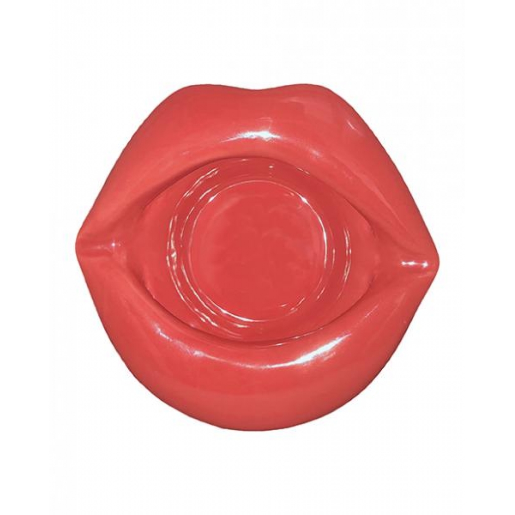 Lips Ashtray - Red