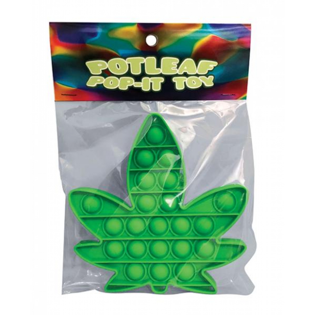 Pot Leaf Pop It Fidget Toy - Trendy Stress Relief