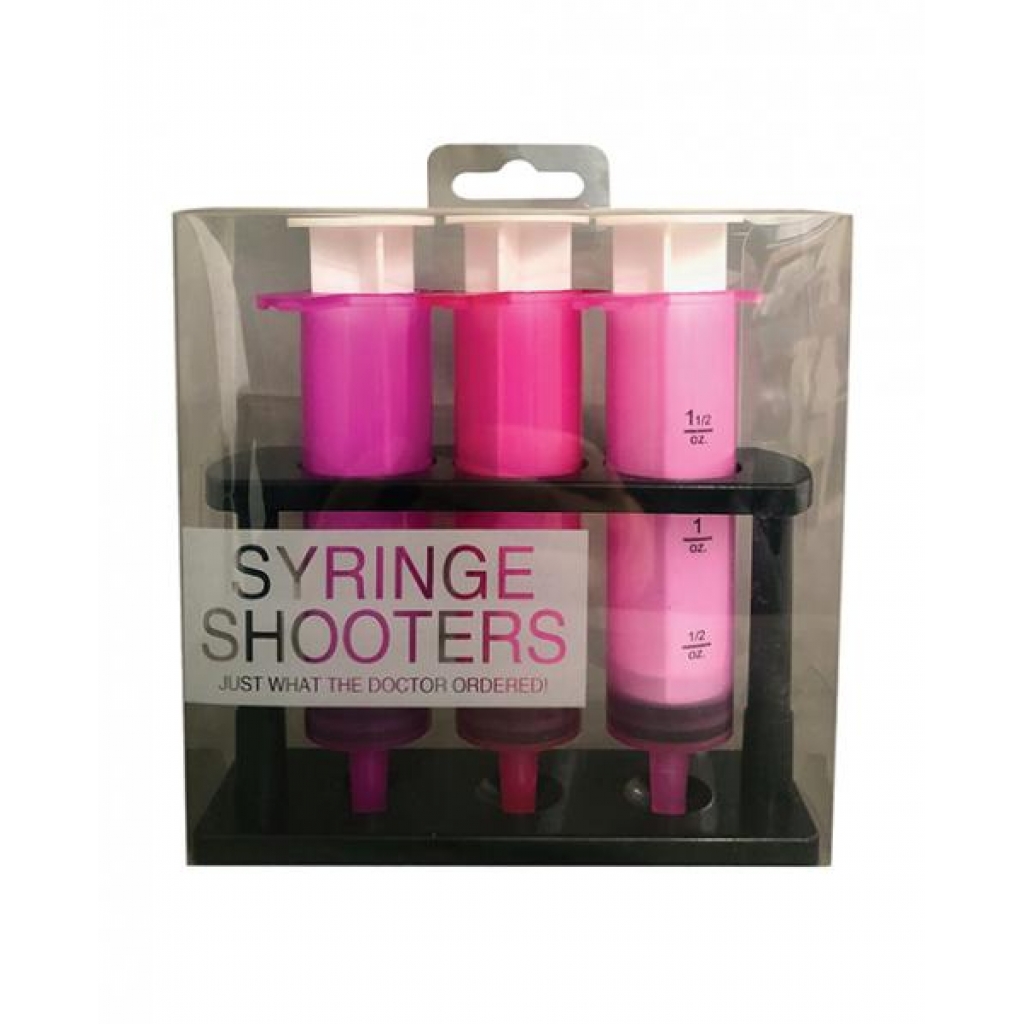 Syringe Shooters - Set of 3 Pink