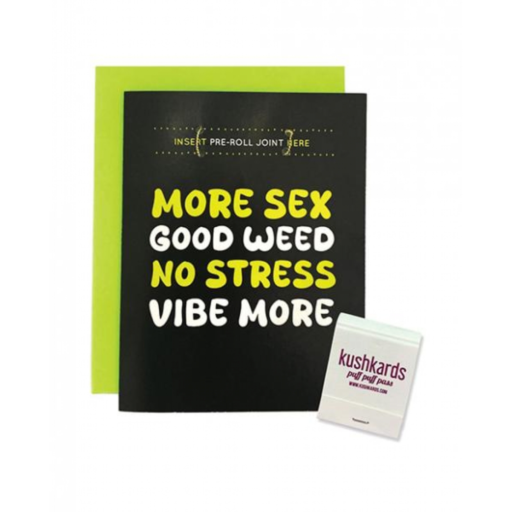 More Sex Greeting Card with Matchbook