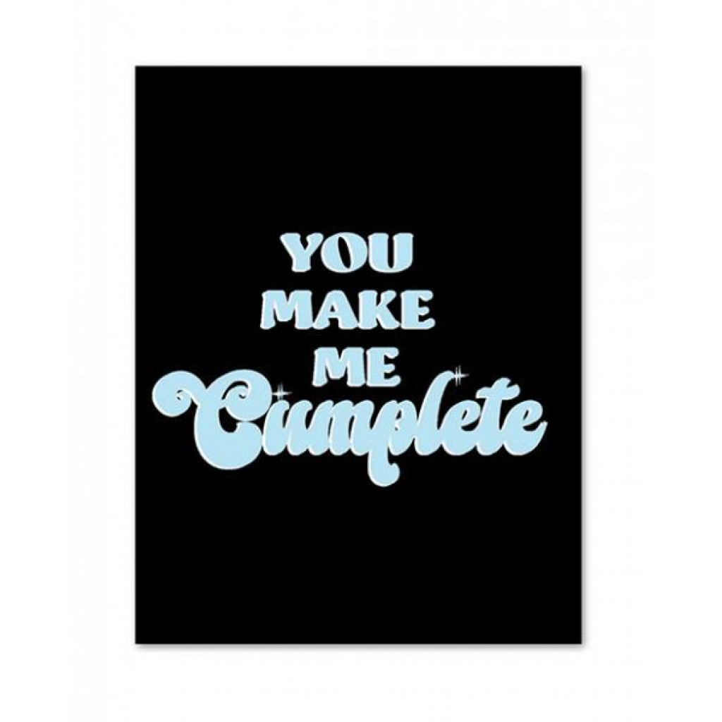 Cumplete Greeting Card - Playful Design