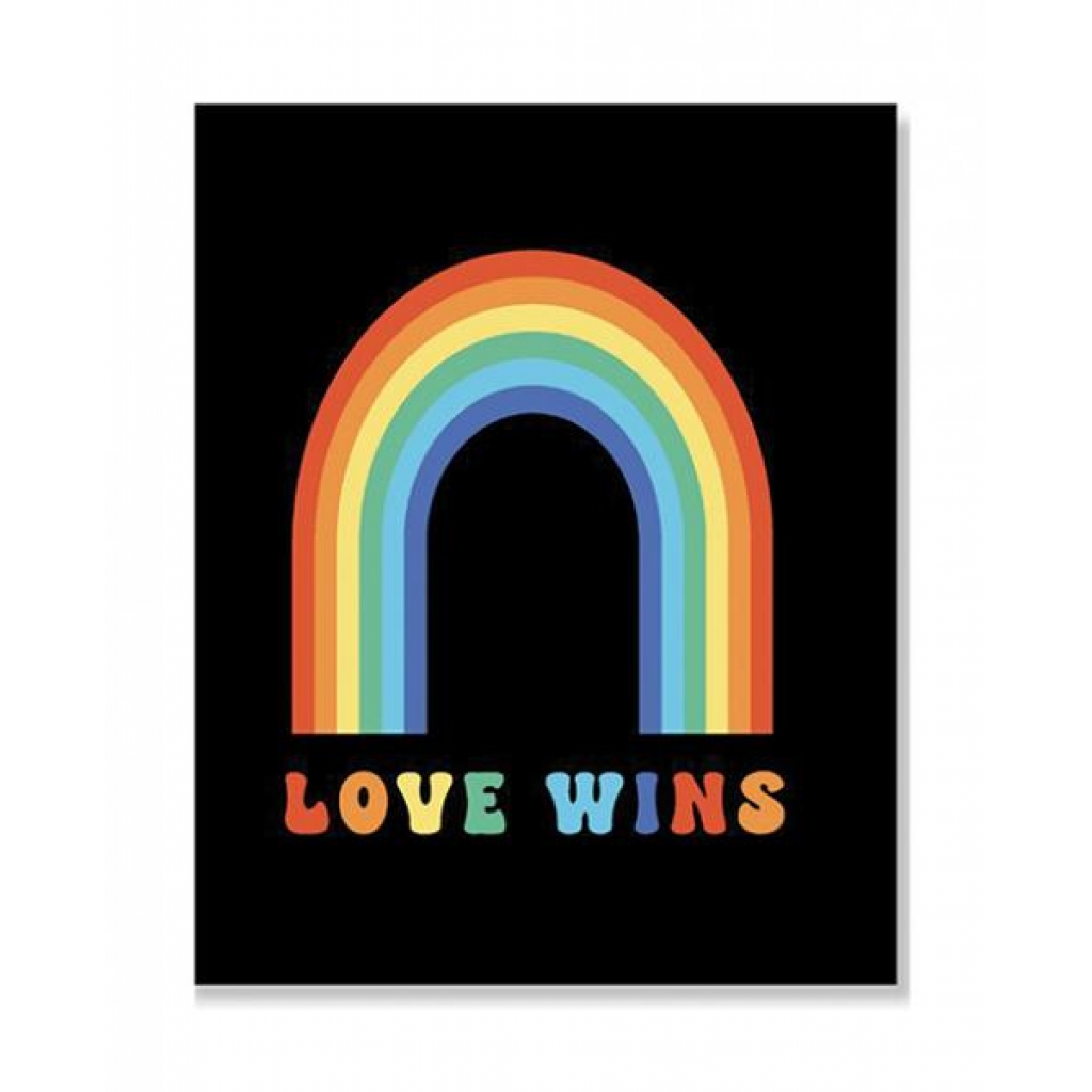 Love Wins Greeting Card - Eco-Friendly