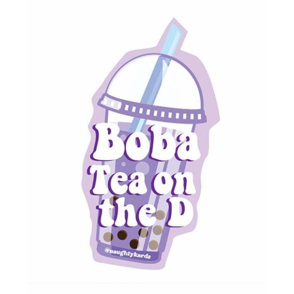 Boba D Naughty Sticker Pack - Fun and Playful