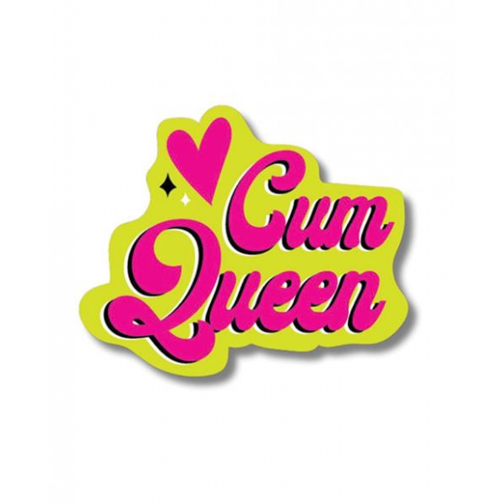 Bold 'Cum Queen' Sticker Pack of 3