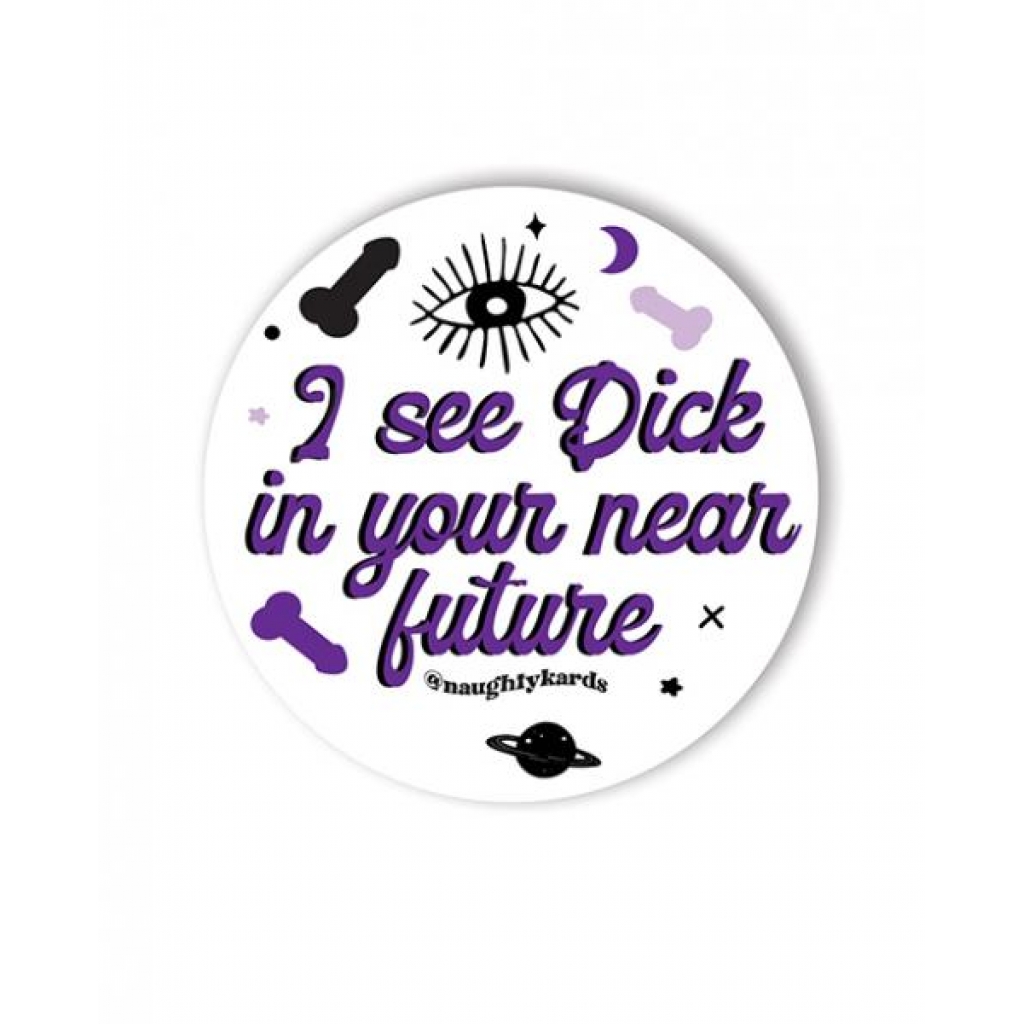 Whimsical 'Dick In Your Future' Sticker Pack