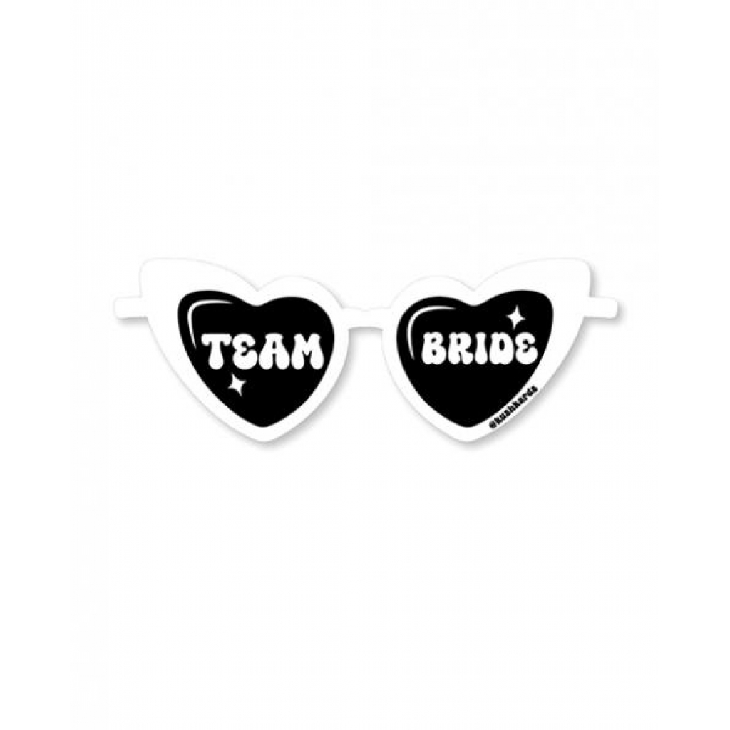 Team Bride Sticker - Pack of 3