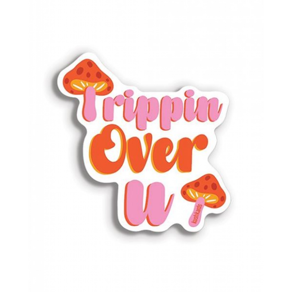 Trippin Over U Naughty Sticker - Pack Of 3 - Fun Decor