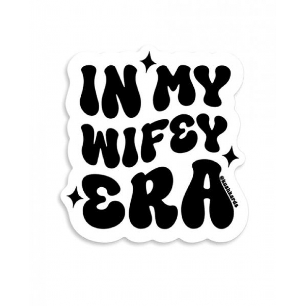 In My Wifey Era Sticker - Pack of 3