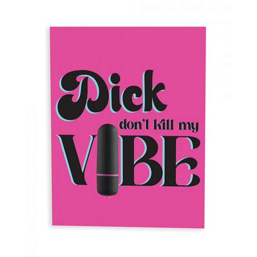 Naughty Greeting Card with Rock Candy Vibrator & Fresh Vibes Towelettes