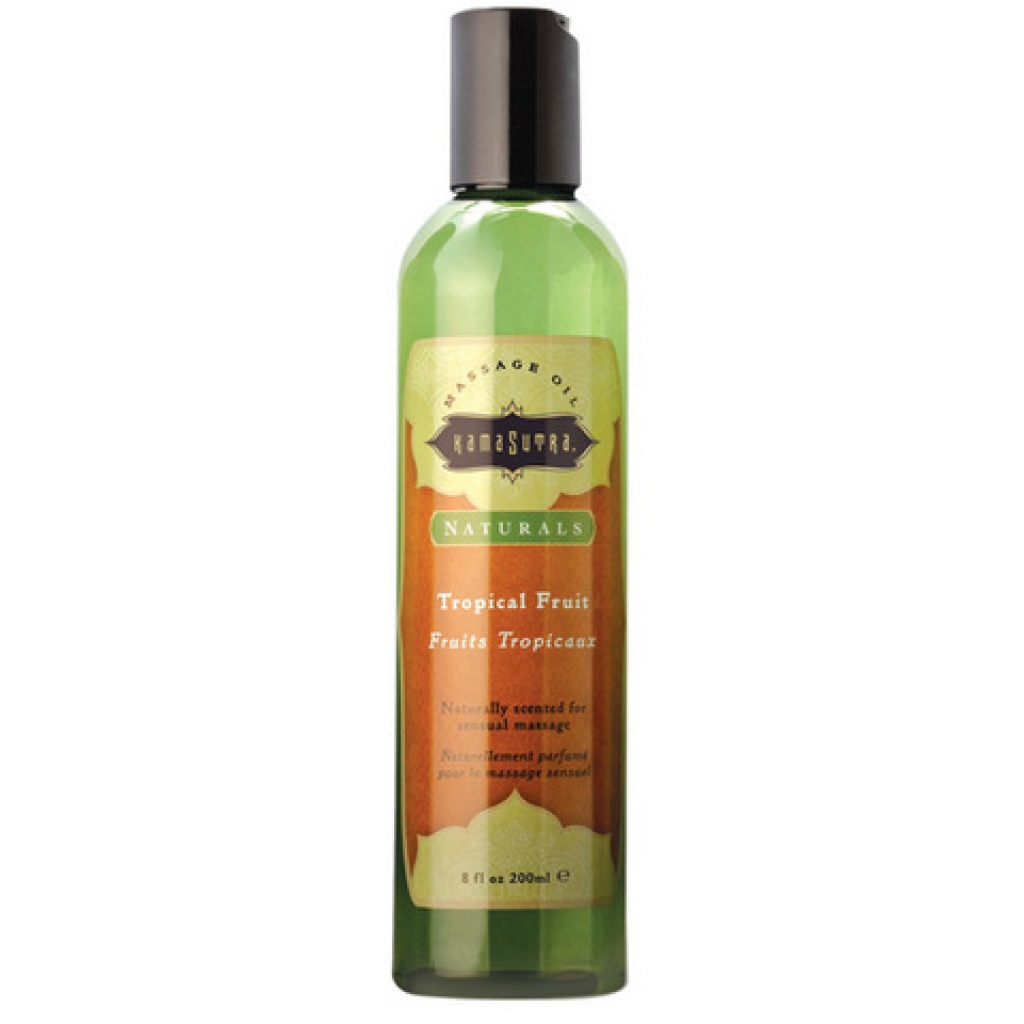 Kama Sutra Naturals Massage Oil - Natural Tropical Fruits