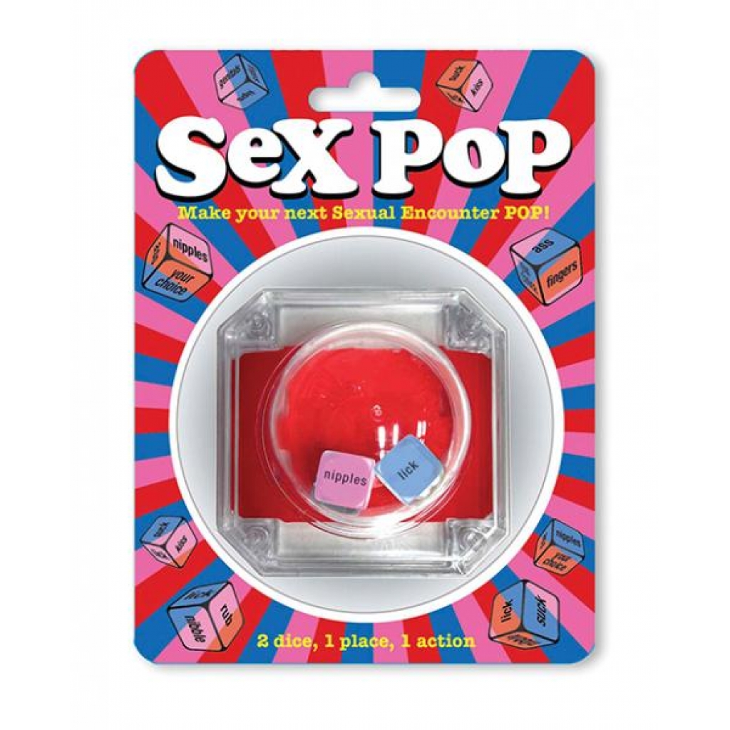 Sex Pop Interactive Dice Game for Couples