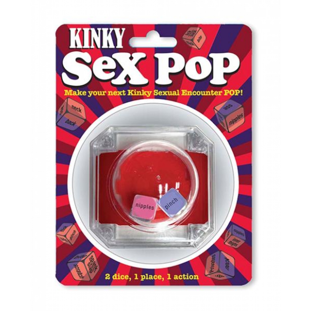 Kinky Sex Pop Dice Couples Game for Fun Foreplay