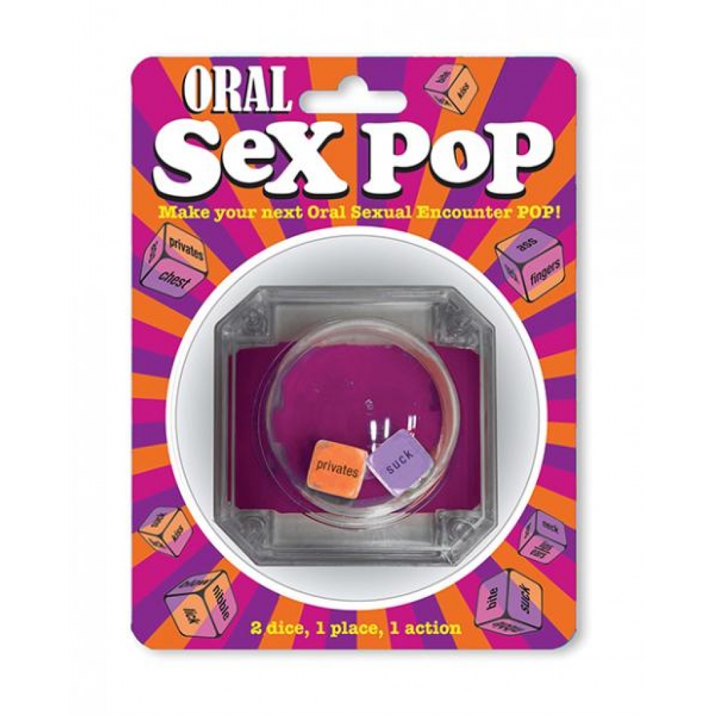 Exciting Oral Sex Pop Dice Couples Game