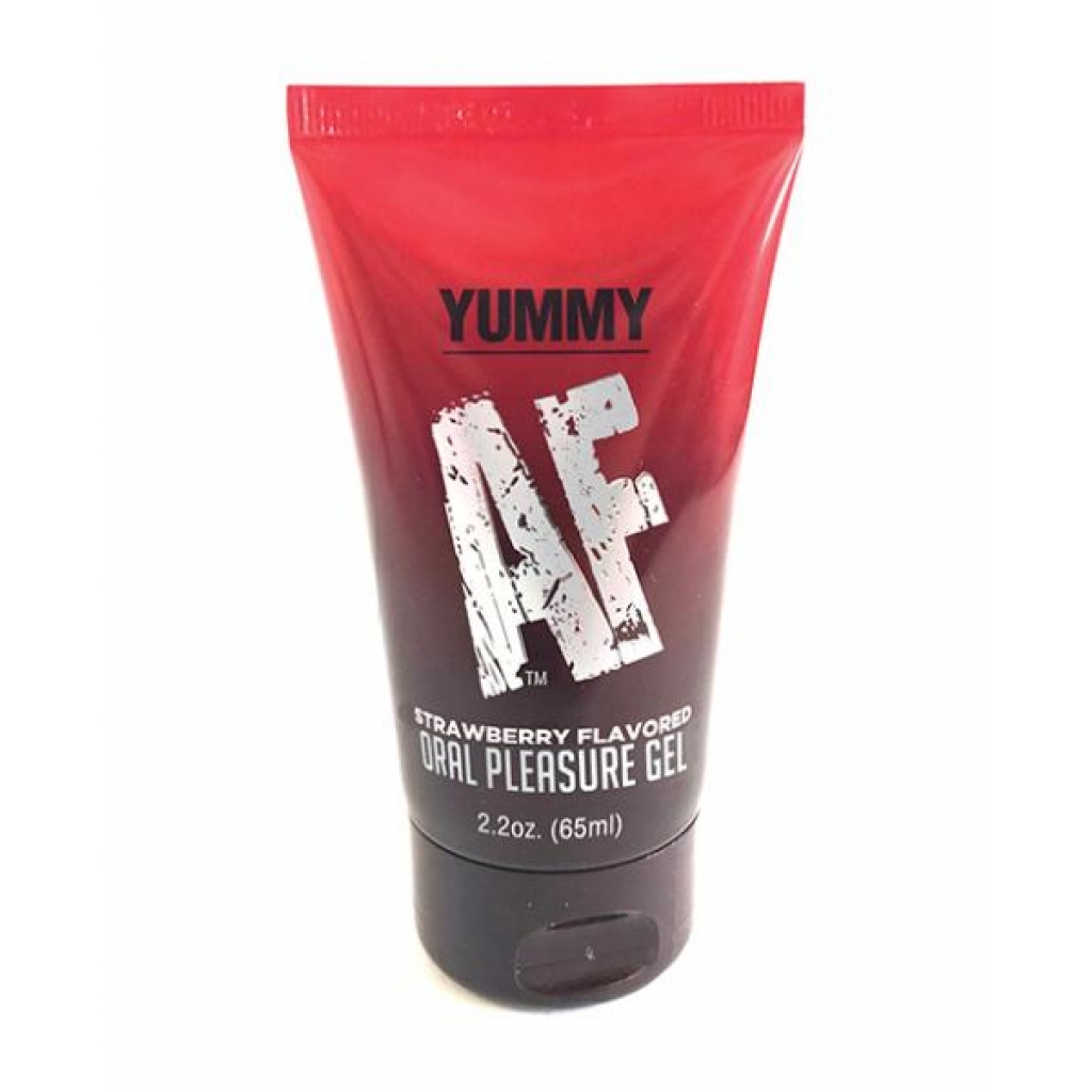 Yummy Af Oral Pleasure Gel - 2.2 Oz Strawberry