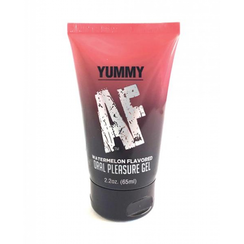 Yummy AF Watermelon Oral Pleasure Gel - 2.2 Oz