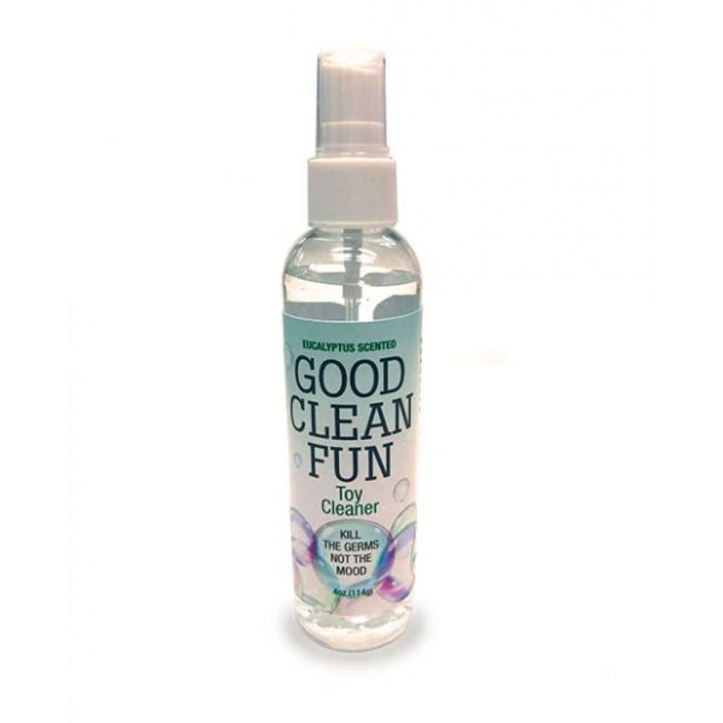 Good Clean Fun Toy Cleaner - 4 Oz Eucalyptus Scent