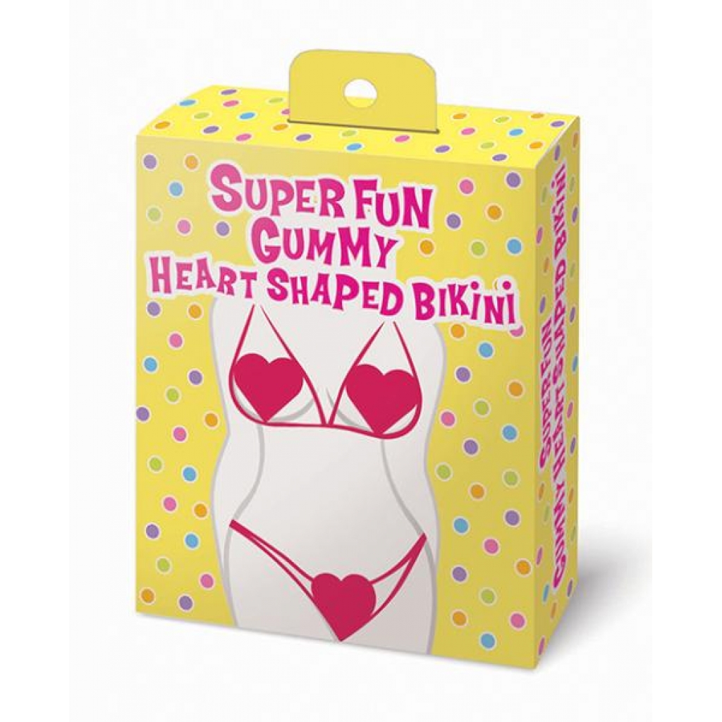 Deliciously Flirty Heart-Shaped Gummy Bikini Set