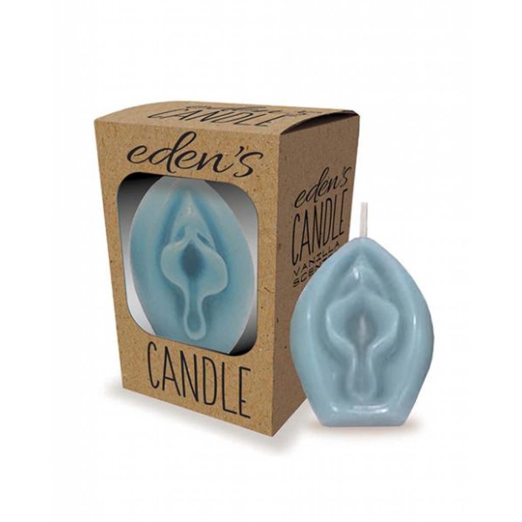 Eden's Vagina Candle - Blue - Vanilla