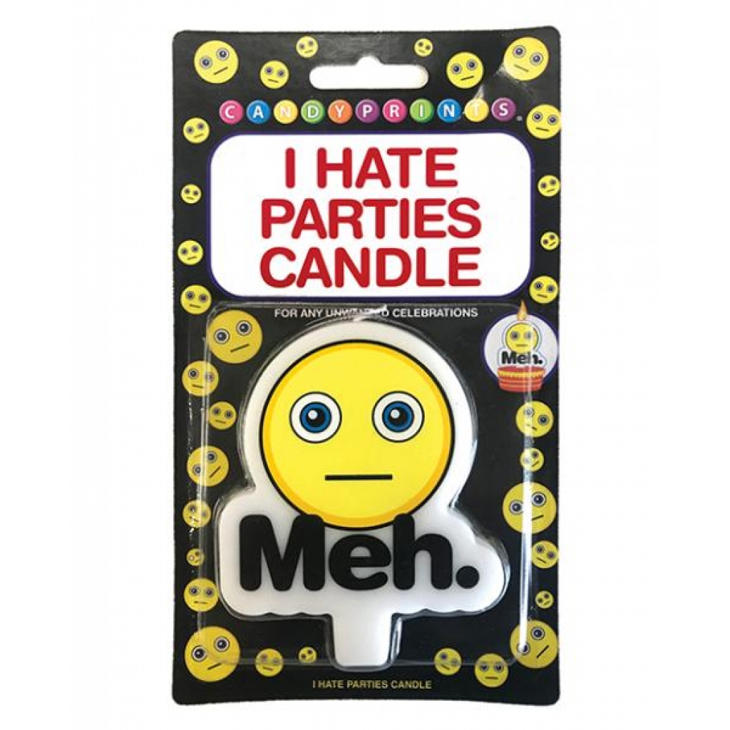 I Hate Parties Candle - Meh