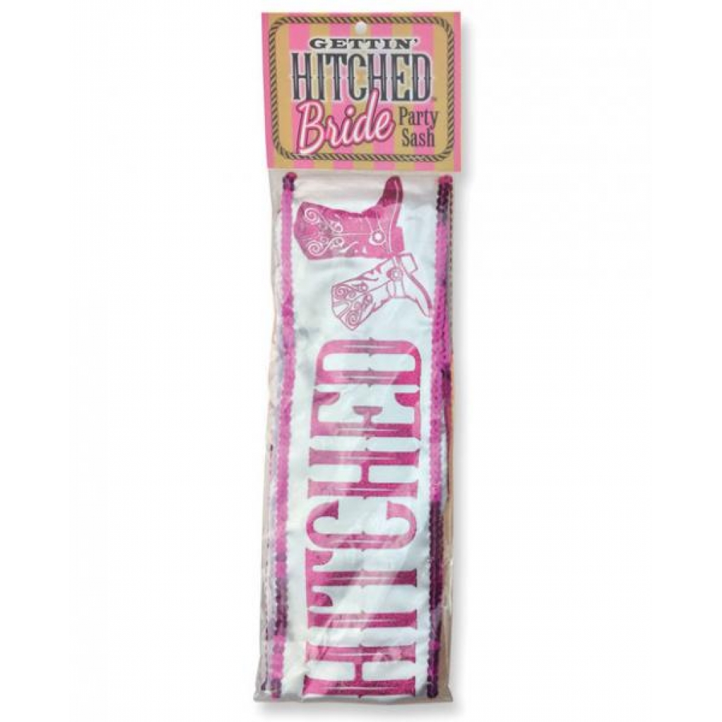 Gettin Hitched Bride Party Sash