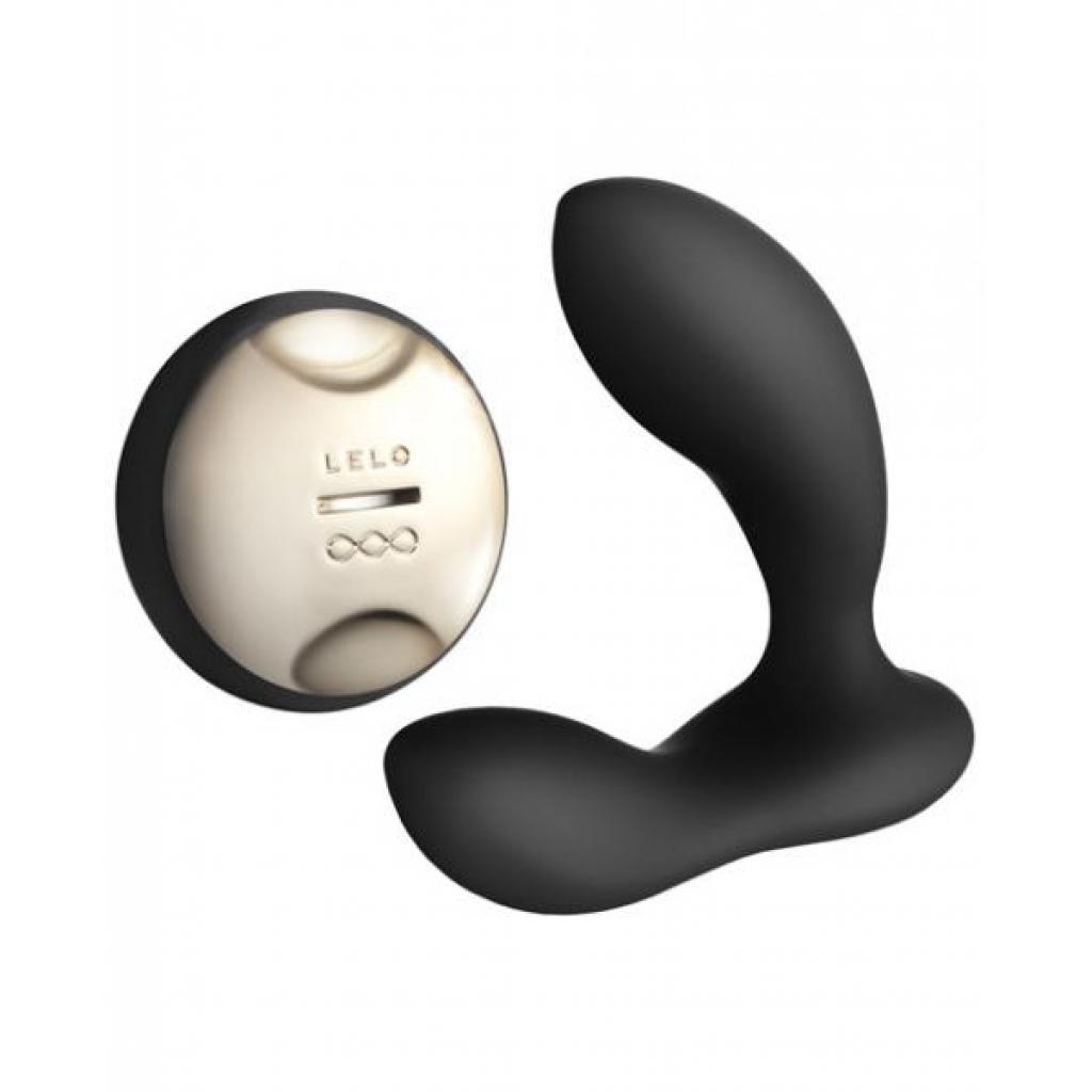 Hugo Remote Control Silicone Prostate Massager - Black