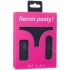 Premium Secret Vibrating Panty with Remote Control - Black