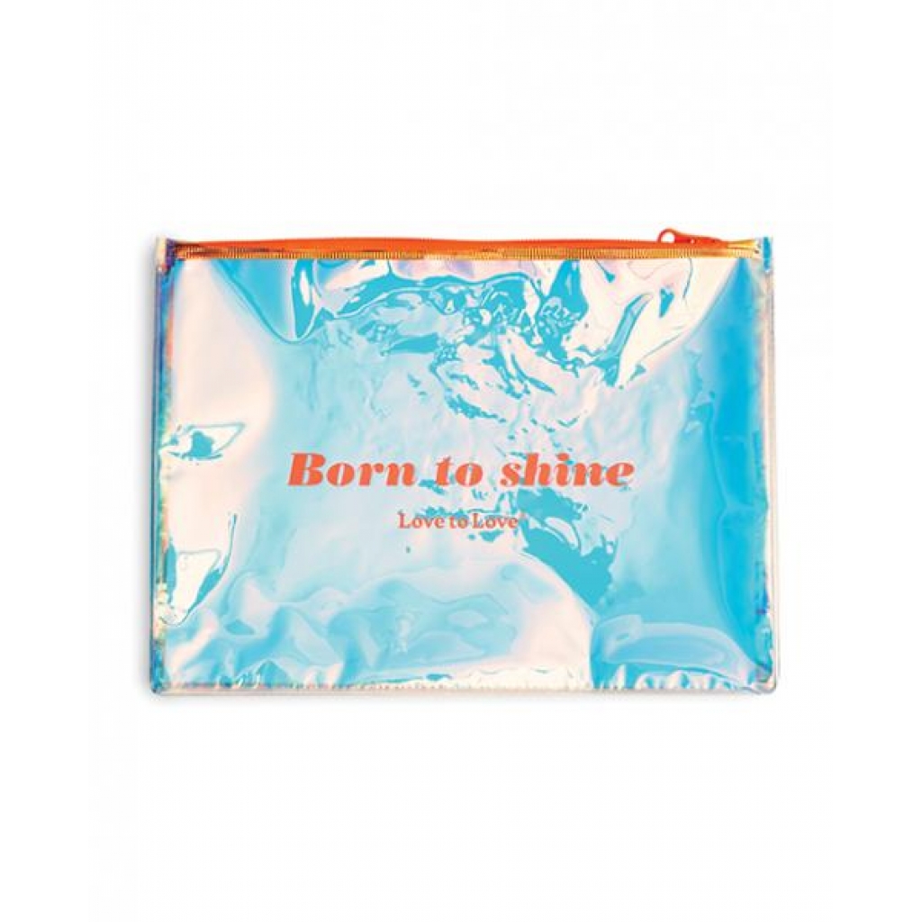 '=love To Love Born To Shine Pouch - Vivid Orange - Lovely Planet