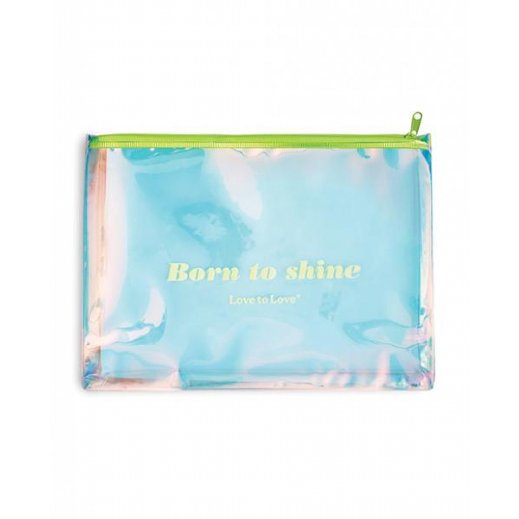 =love To Love Born to Shine Pouch - Acid Yellow