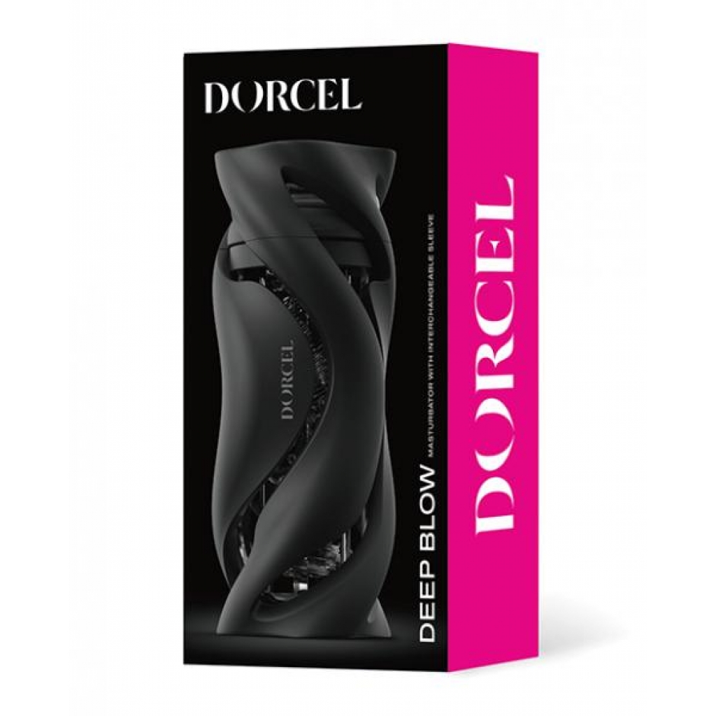 Dorcel Deep Blow Masturbator - Black