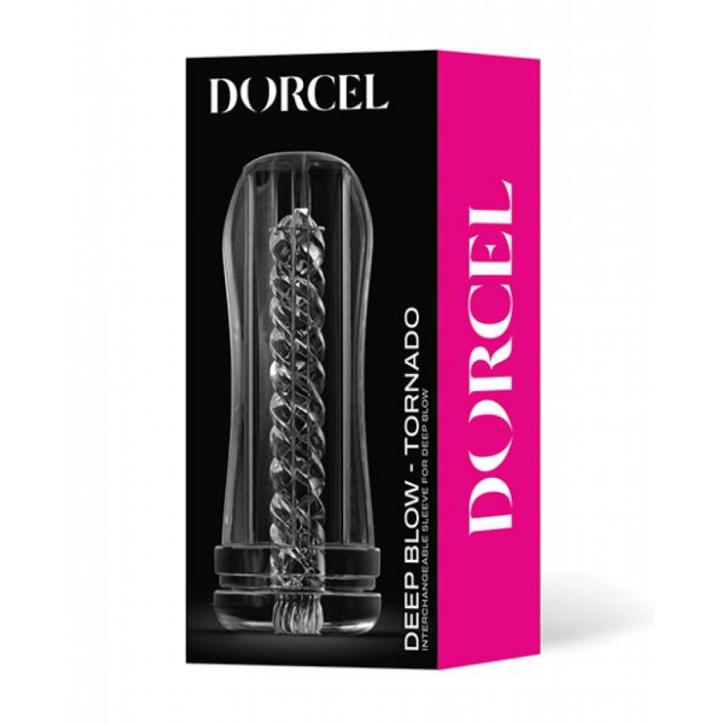 Dorcel Deep Blow Tornado Sleeve - Clear