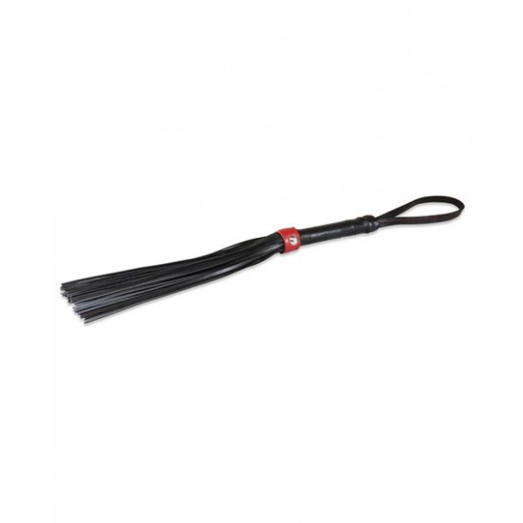 Sultra 14 inches Lambskin Flogger - Black Red